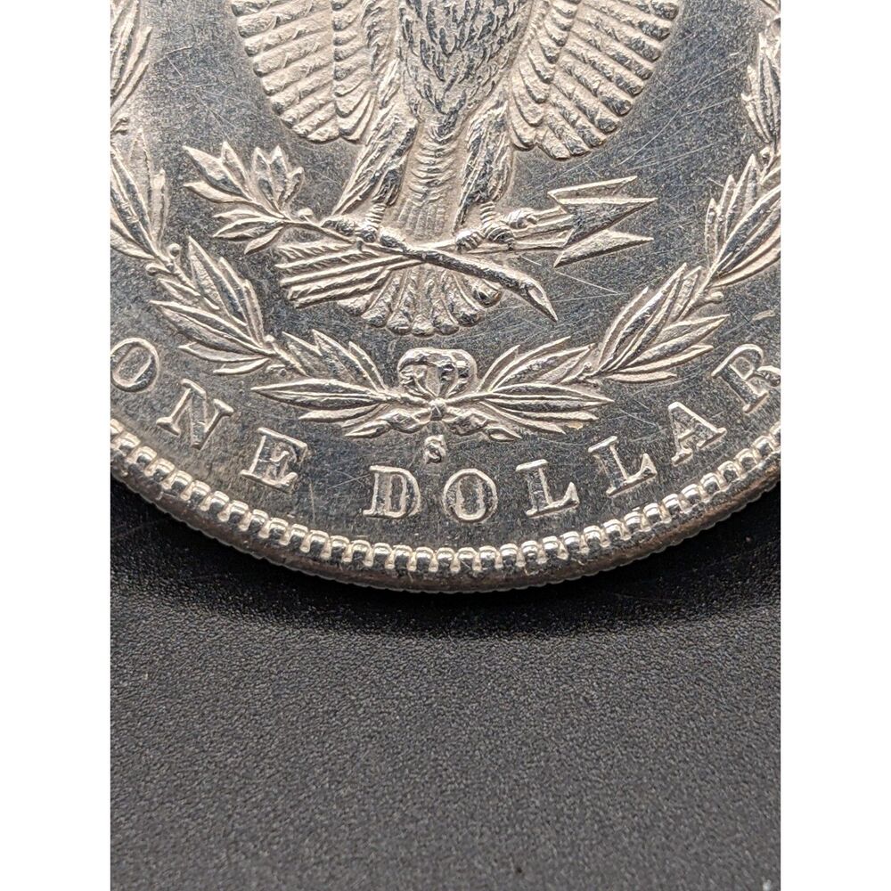 1880‑S Morgan Silver Dollar • San Francisco Mint • 90% Silver •